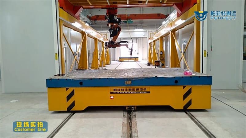 motorized die cart for conveyor system 5 tons